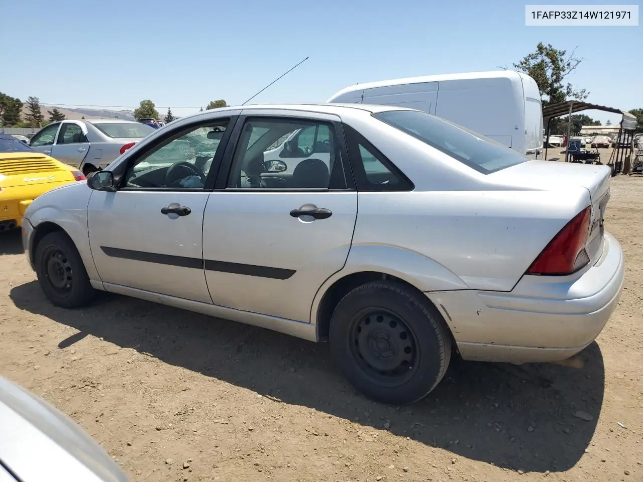 2004 Ford Focus Lx VIN: 1FAFP33Z14W121971 Lot: 63090405