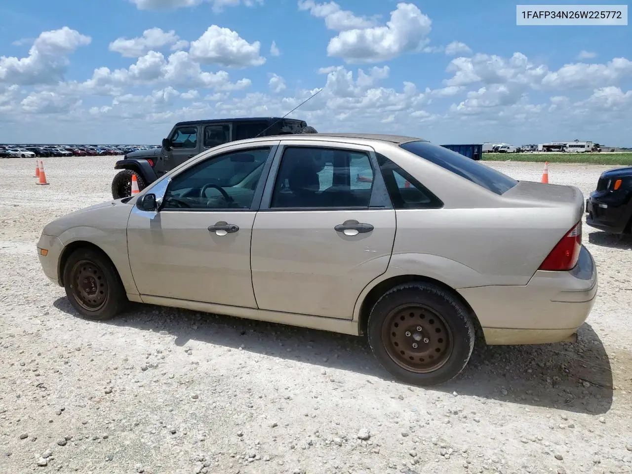 2006 Ford Focus Zx4 VIN: 1FAFP34N26W225772 Lot: 62657045