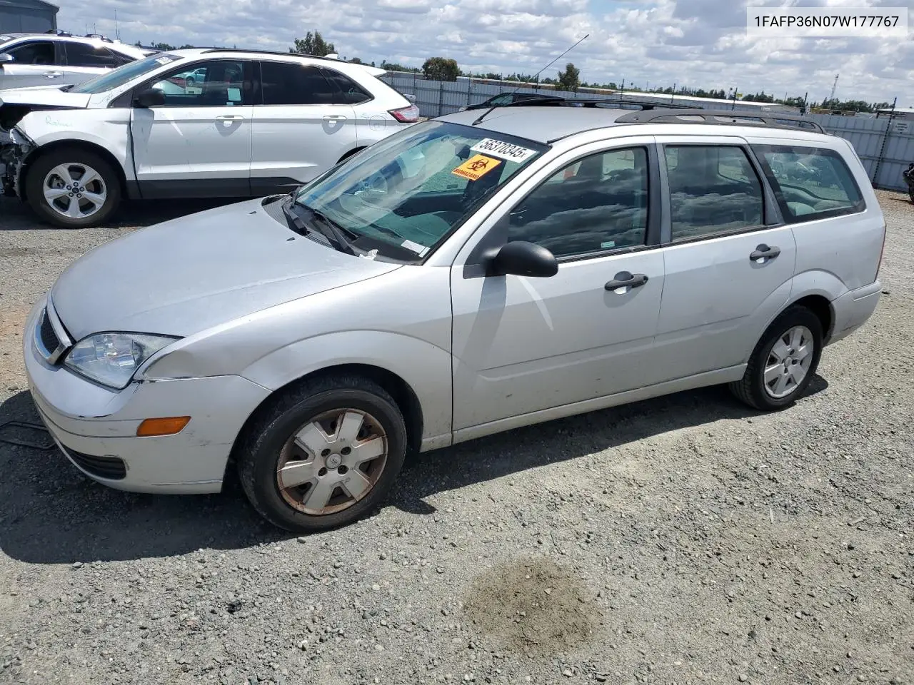 2007 Ford Focus Zxw VIN: 1FAFP36N07W177767 Lot: 56370345