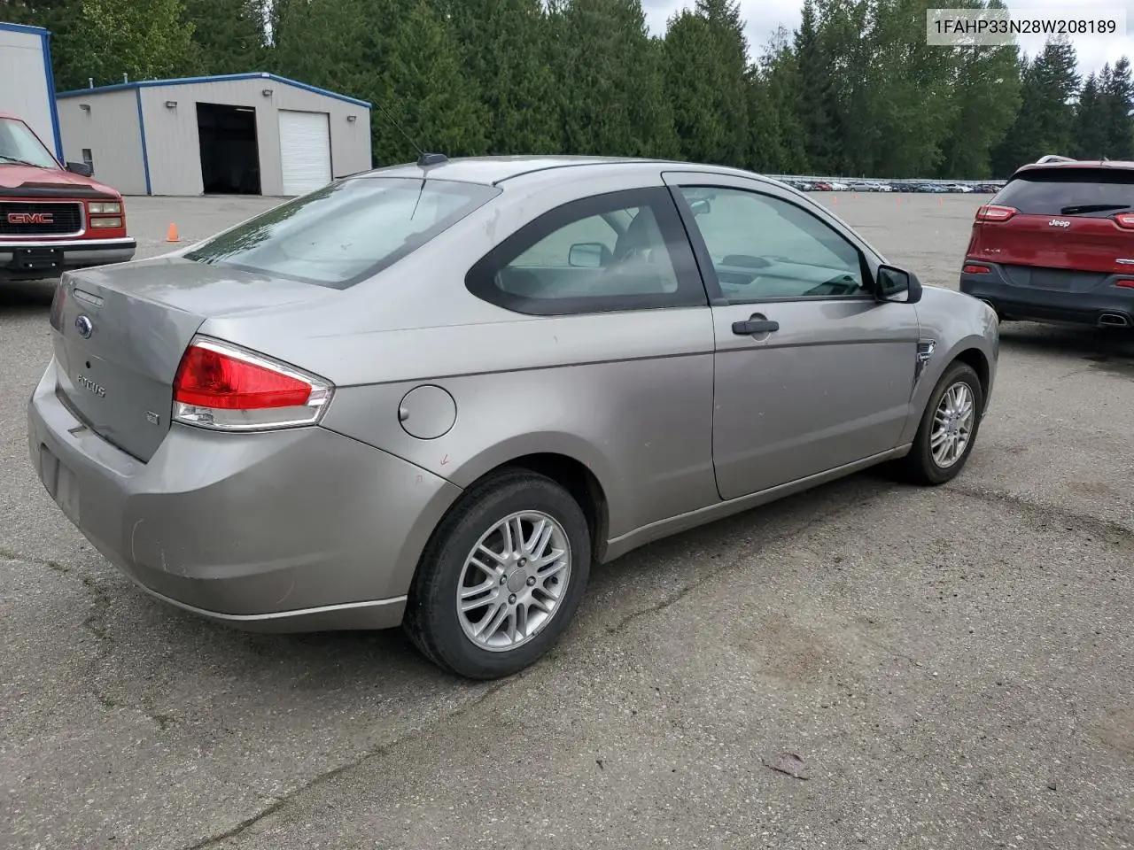 2008 Ford Focus Se VIN: 1FAHP33N28W208189 Lot: 56913195