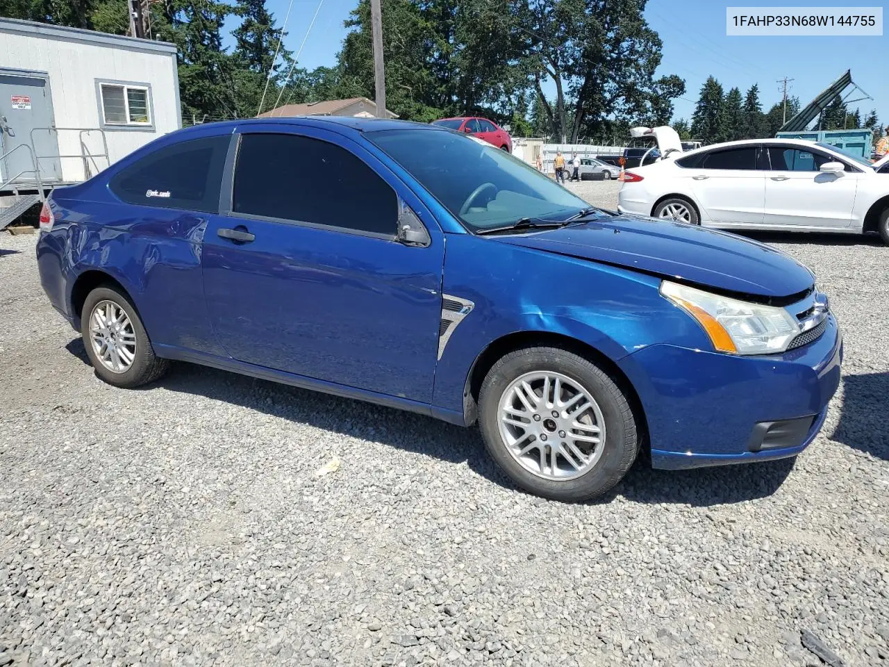 2008 Ford Focus Se VIN: 1FAHP33N68W144755 Lot: 62418365