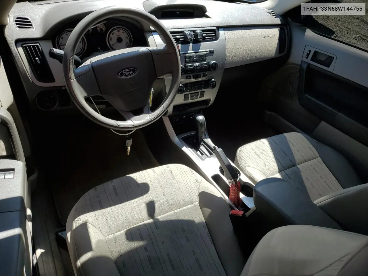 2008 Ford Focus Se VIN: 1FAHP33N68W144755 Lot: 62418365