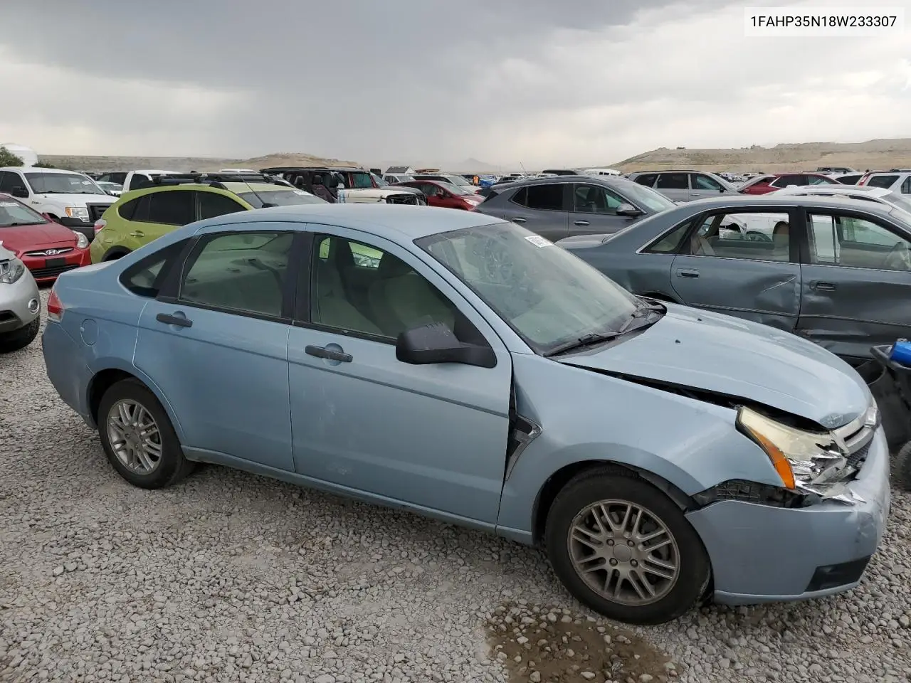 2008 Ford Focus Se VIN: 1FAHP35N18W233307 Lot: 62891795
