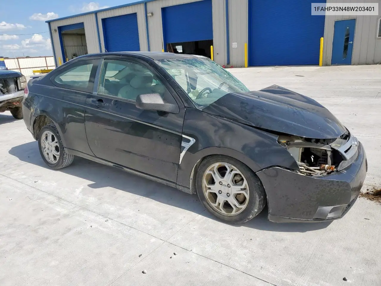 2008 Ford Focus Se VIN: 1FAHP33N48W203401 Lot: 62940075