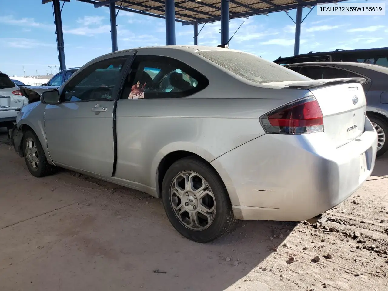2009 Ford Focus Se VIN: 1FAHP32N59W155619 Lot: 46514525