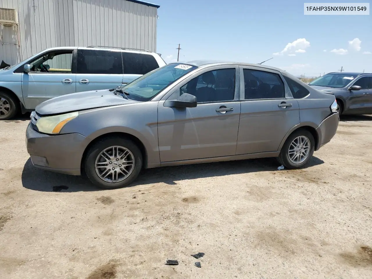 2009 Ford Focus Se VIN: 1FAHP35NX9W101549 Lot: 61846935