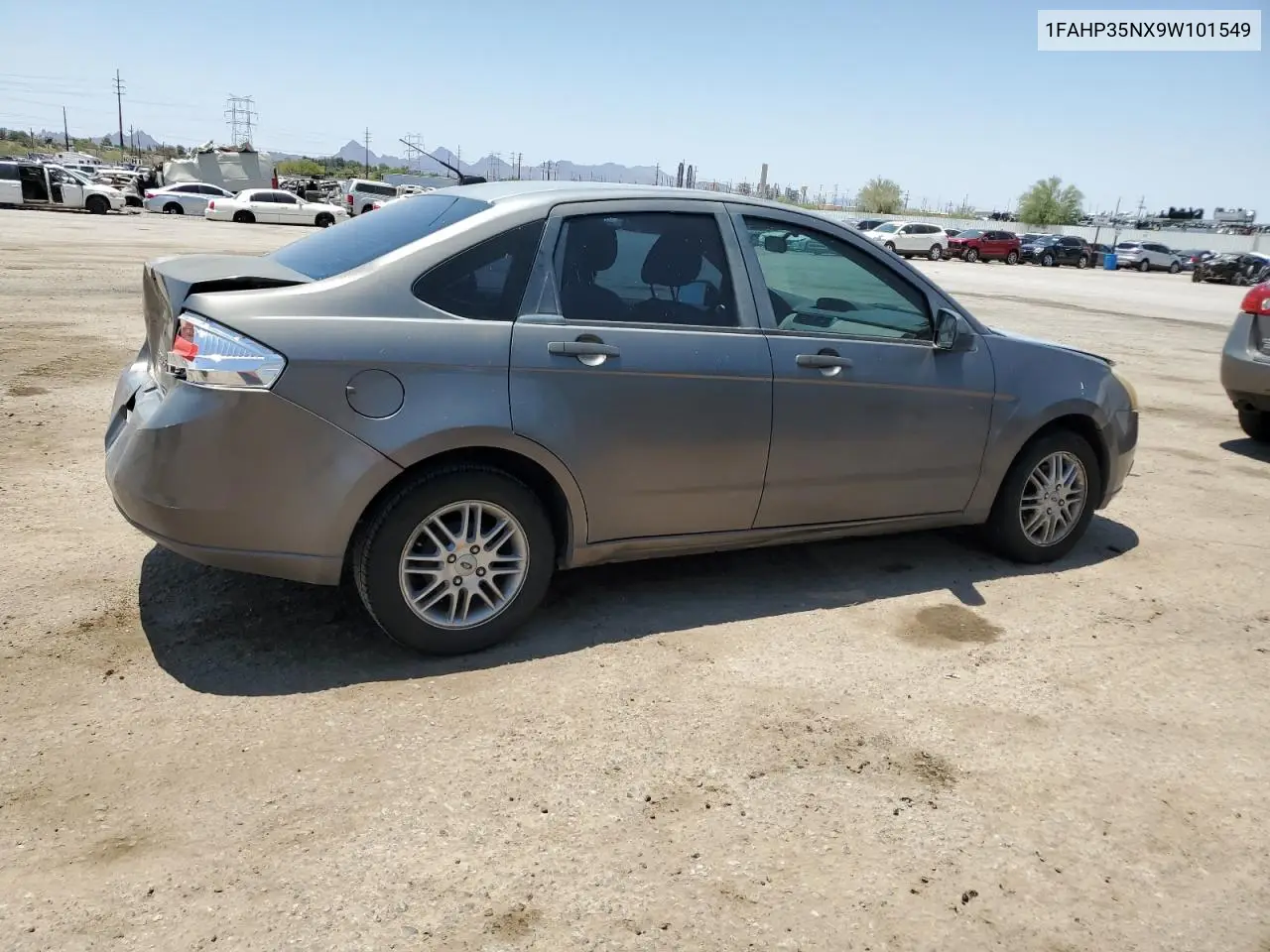 2009 Ford Focus Se VIN: 1FAHP35NX9W101549 Lot: 61846935