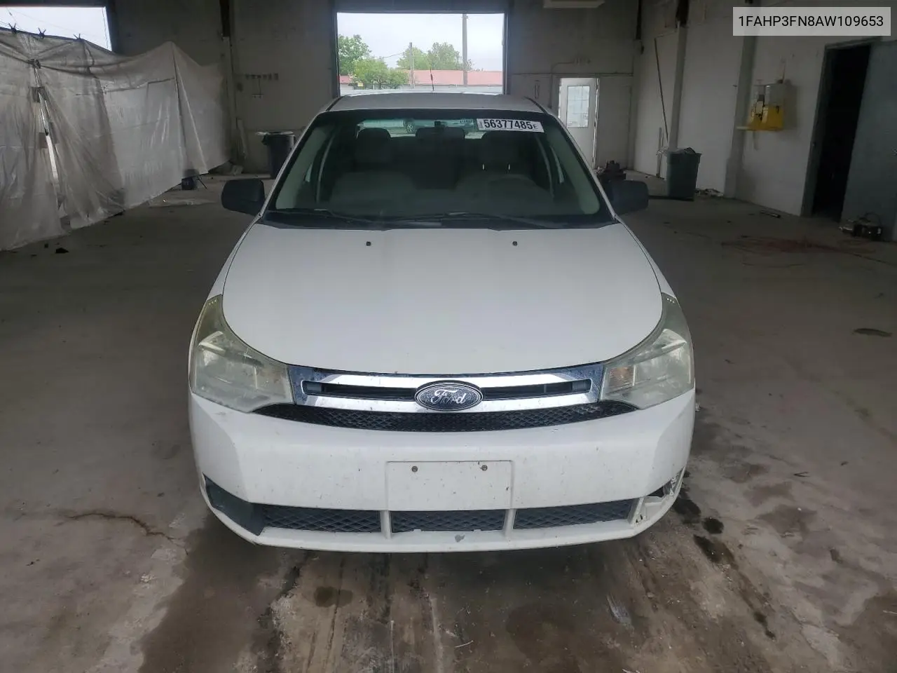 2010 Ford Focus Se VIN: 1FAHP3FN8AW109653 Lot: 56377485