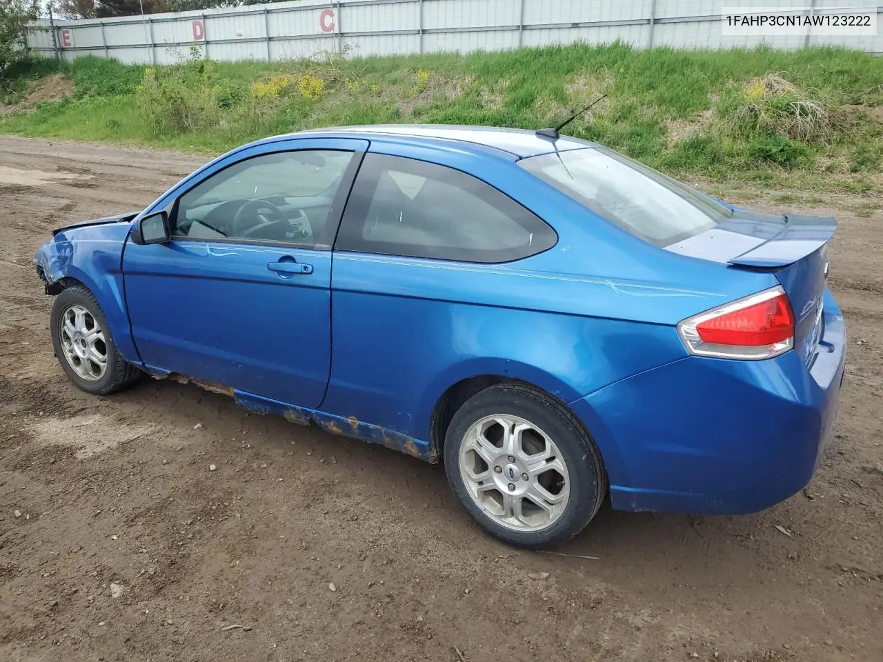2010 Ford Focus Se VIN: 1FAHP3CN1AW123222 Lot: 56927505