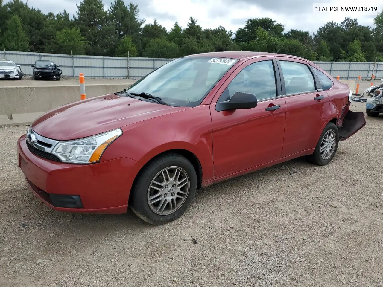 2010 Ford Focus Se VIN: 1FAHP3FN9AW218719 Lot: 62710825