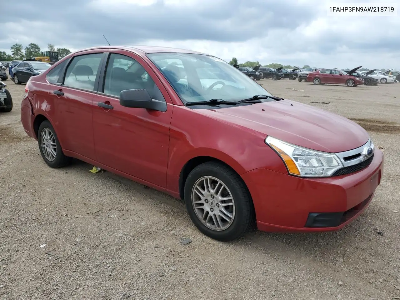2010 Ford Focus Se VIN: 1FAHP3FN9AW218719 Lot: 62710825