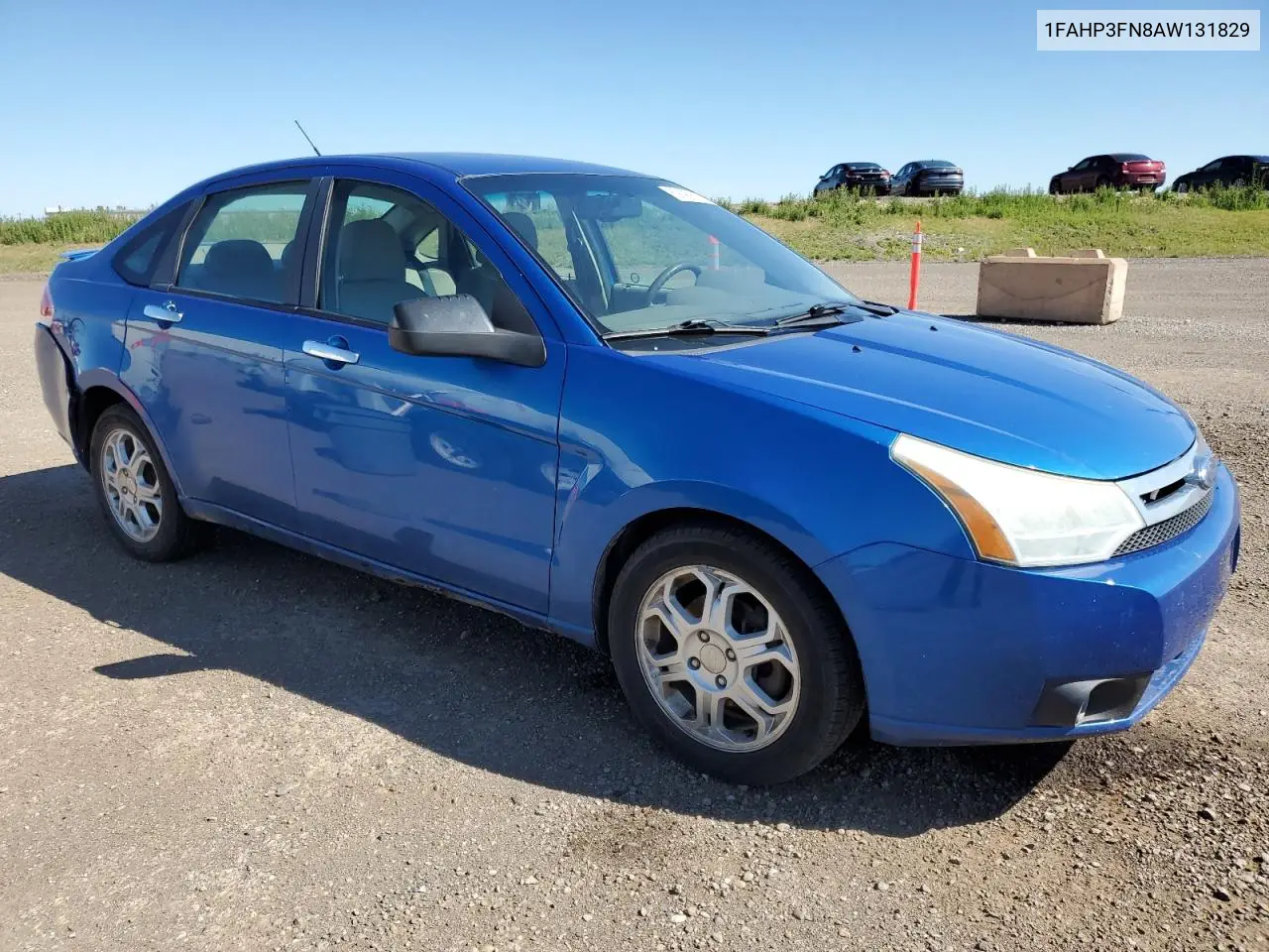 2010 Ford Focus Se VIN: 1FAHP3FN8AW131829 Lot: 62890635
