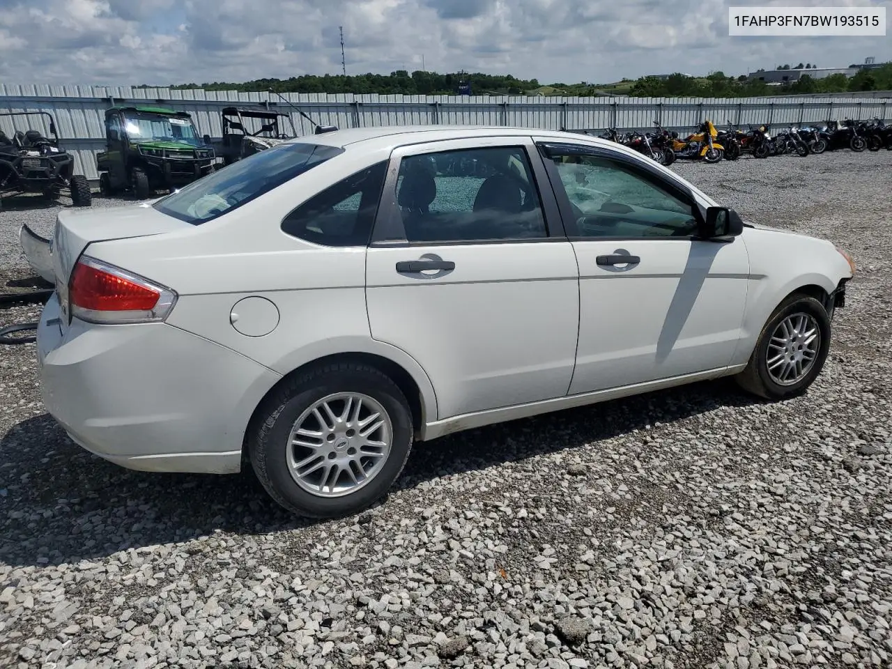 2011 Ford Focus Se VIN: 1FAHP3FN7BW193515 Lot: 56908675