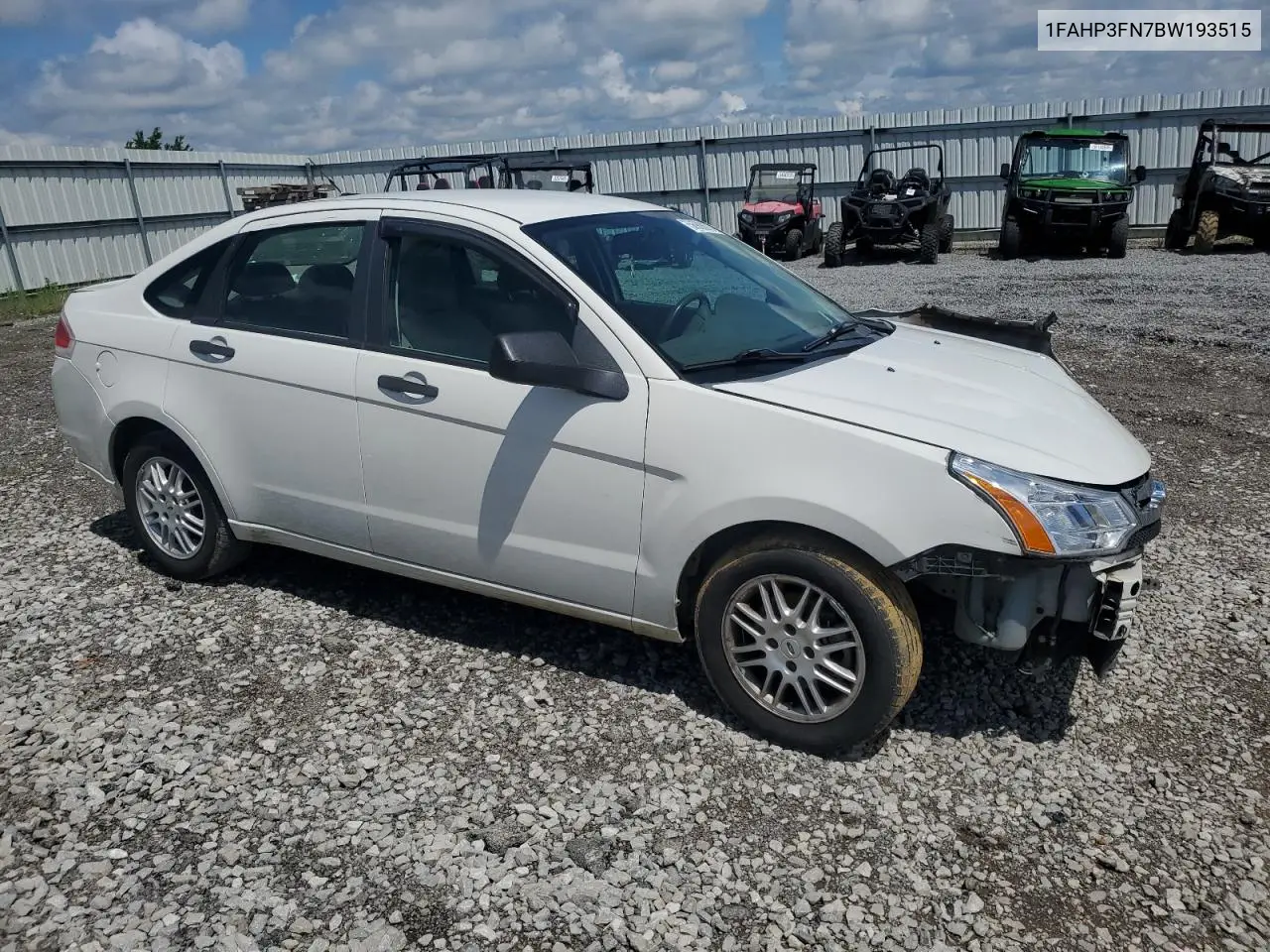 2011 Ford Focus Se VIN: 1FAHP3FN7BW193515 Lot: 56908675