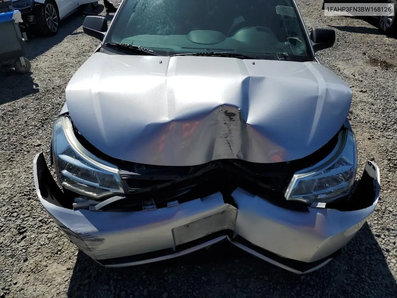 2011 Ford Focus Se VIN: 1FAHP3FN3BW168126 Lot: 63038475