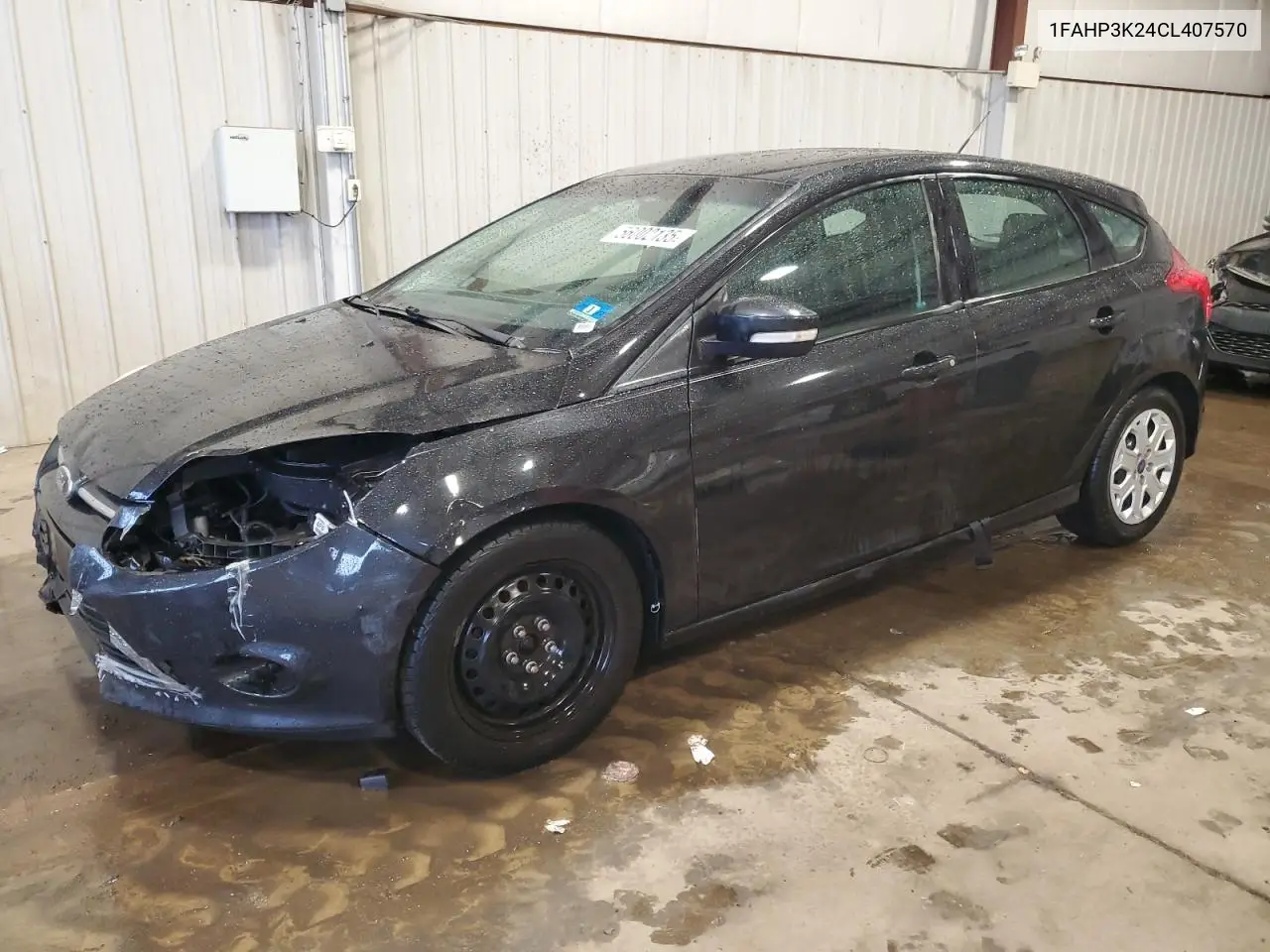 2012 Ford Focus Se VIN: 1FAHP3K24CL407570 Lot: 56002135