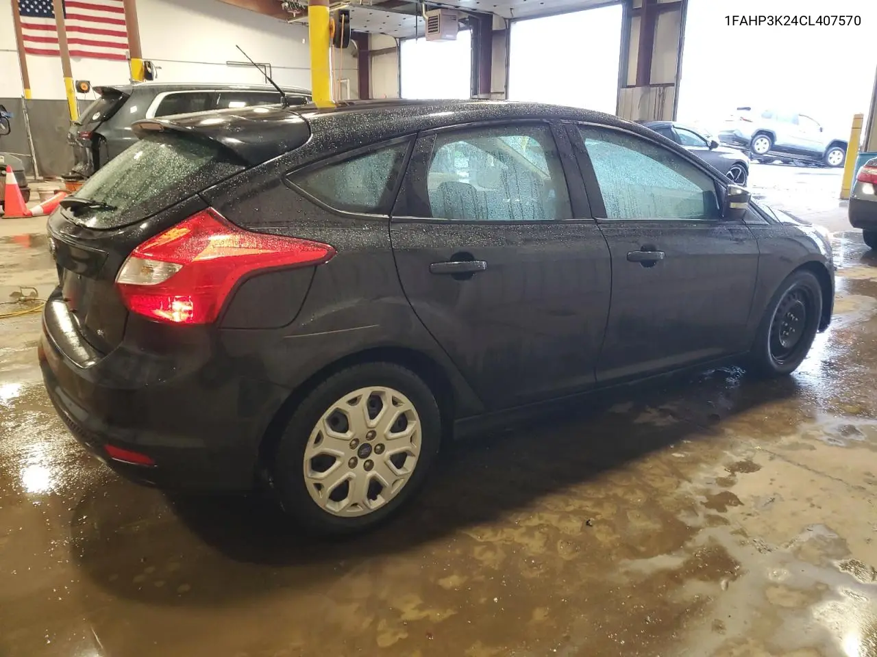 2012 Ford Focus Se VIN: 1FAHP3K24CL407570 Lot: 56002135