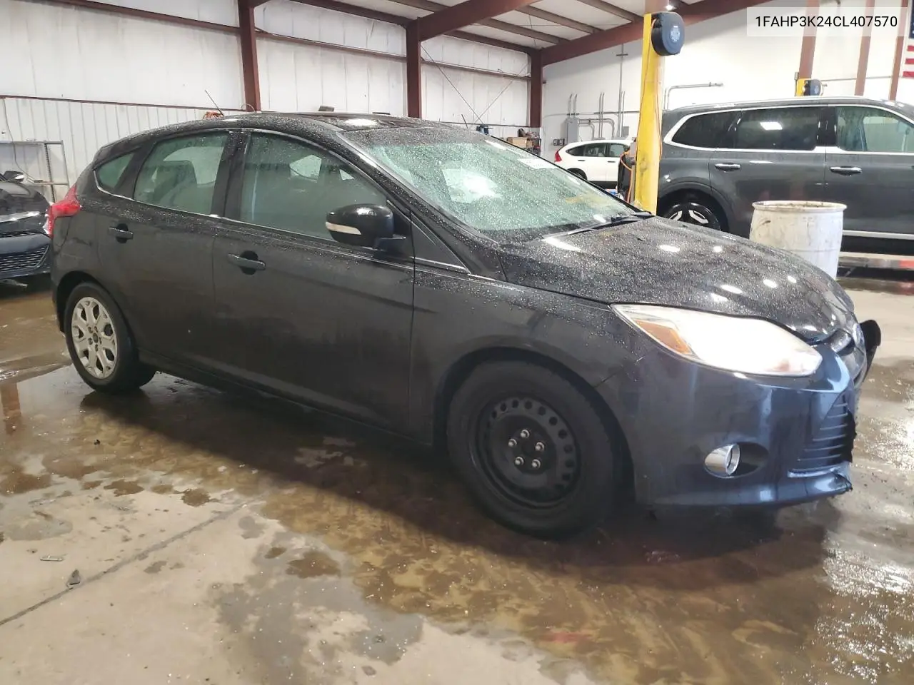 2012 Ford Focus Se VIN: 1FAHP3K24CL407570 Lot: 56002135