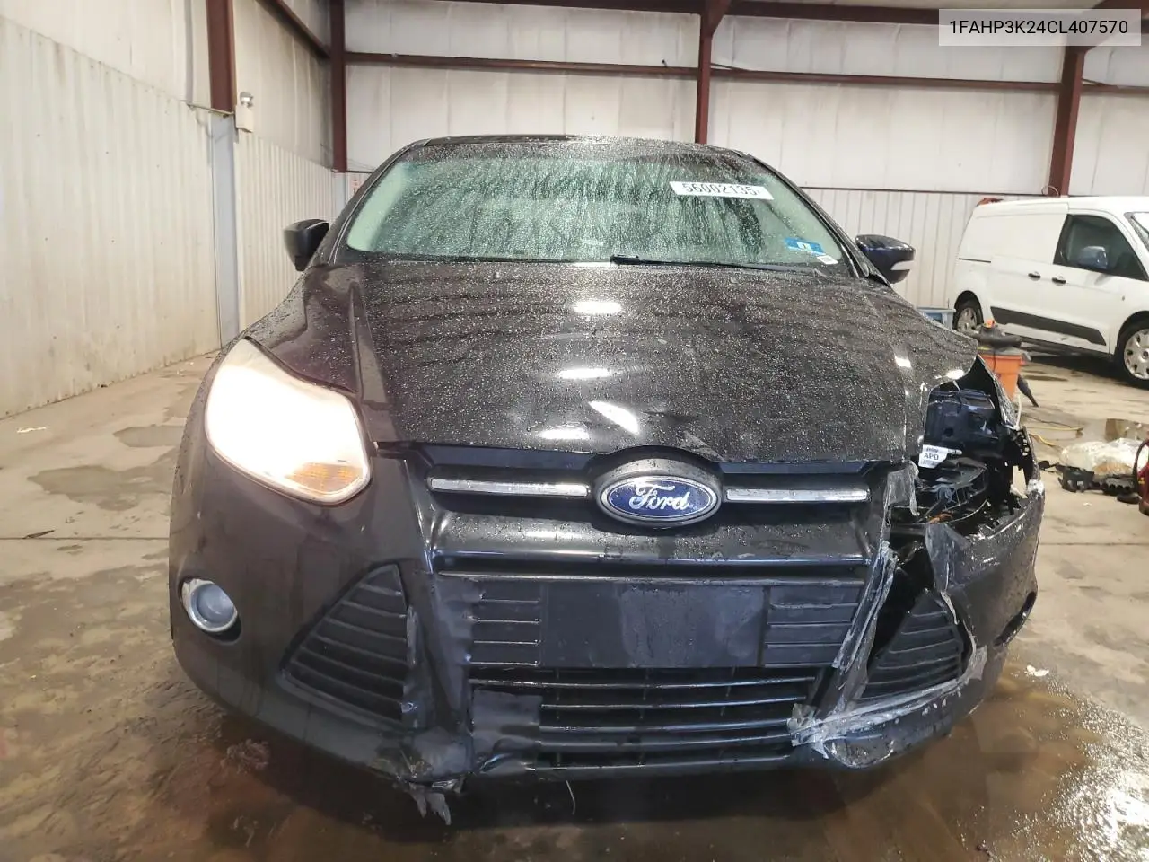 2012 Ford Focus Se VIN: 1FAHP3K24CL407570 Lot: 56002135
