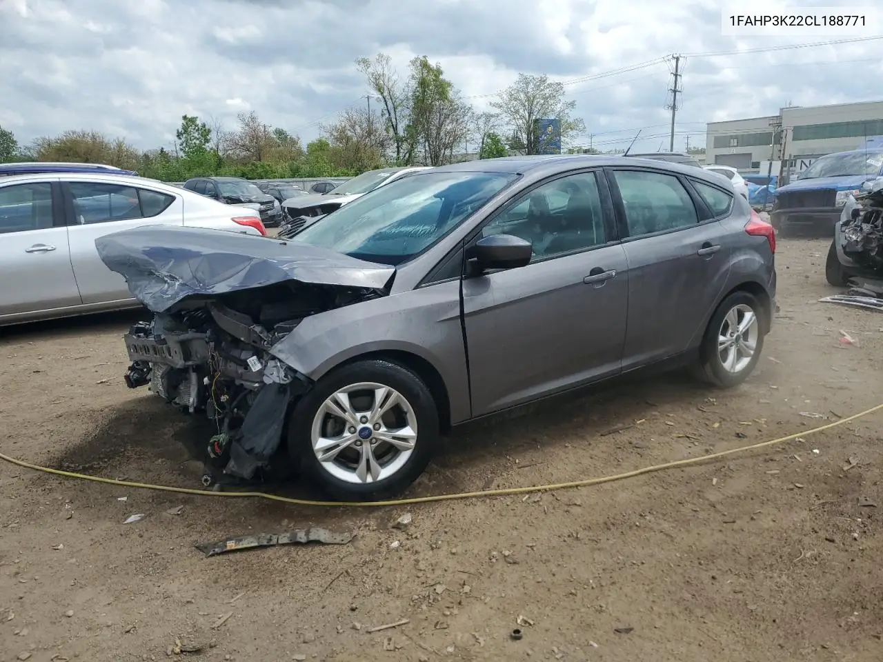 2012 Ford Focus Se VIN: 1FAHP3K22CL188771 Lot: 56702675