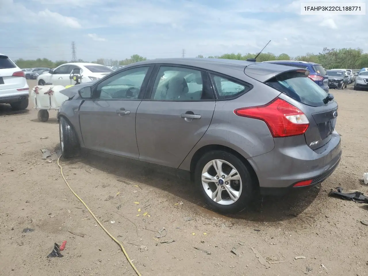 2012 Ford Focus Se VIN: 1FAHP3K22CL188771 Lot: 56702675