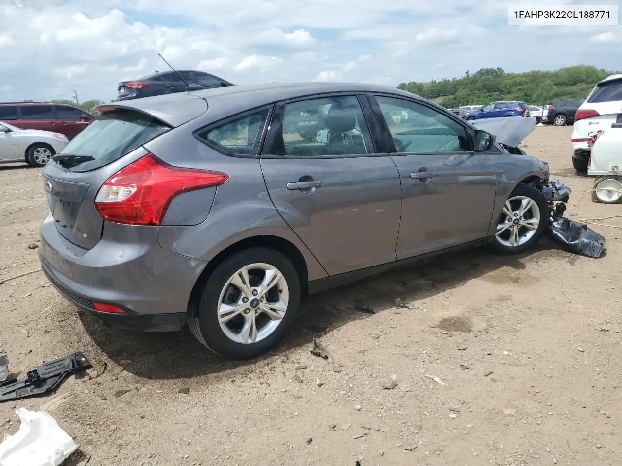 2012 Ford Focus Se VIN: 1FAHP3K22CL188771 Lot: 56702675