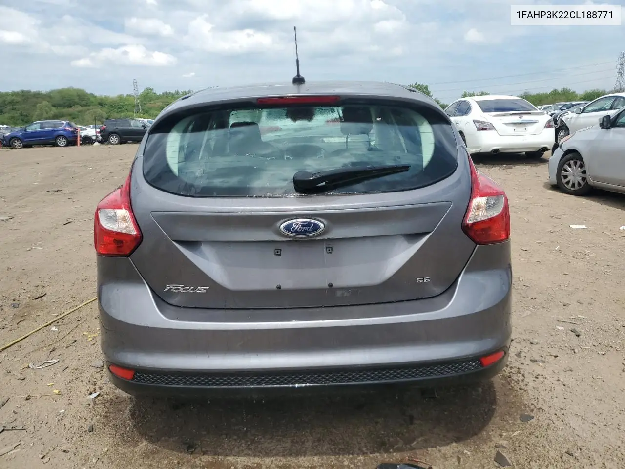 2012 Ford Focus Se VIN: 1FAHP3K22CL188771 Lot: 56702675