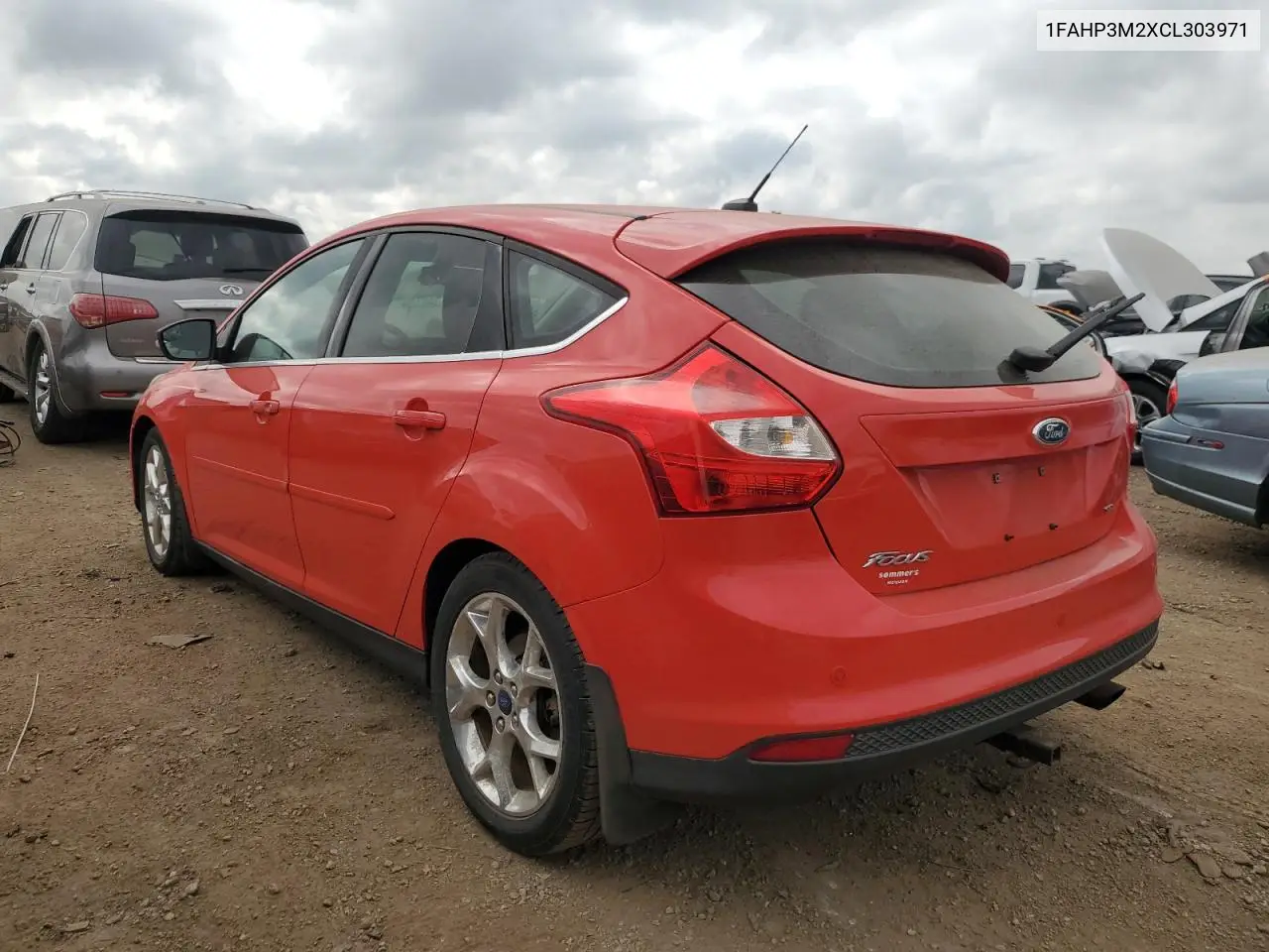 2012 Ford Focus Sel VIN: 1FAHP3M2XCL303971 Lot: 56767805
