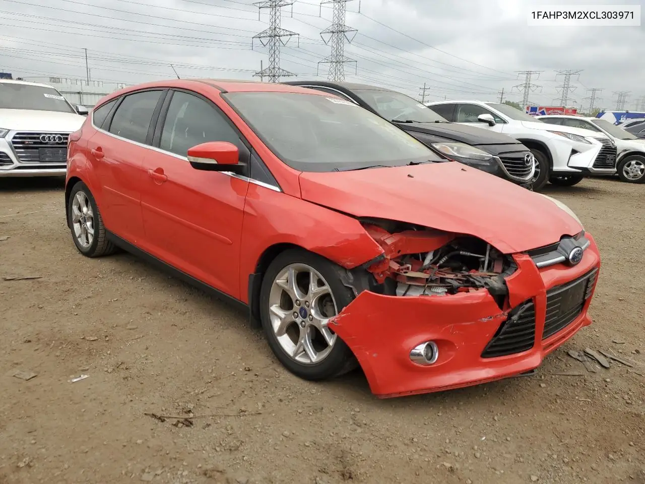 2012 Ford Focus Sel VIN: 1FAHP3M2XCL303971 Lot: 56767805