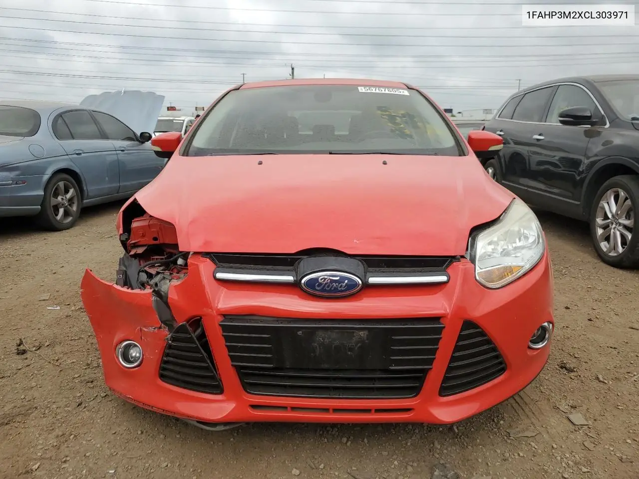 2012 Ford Focus Sel VIN: 1FAHP3M2XCL303971 Lot: 56767805