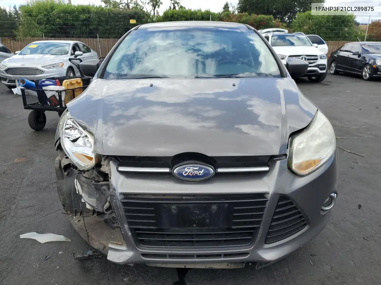 2012 Ford Focus Se VIN: 1FAHP3F21CL289875 Lot: 56784125
