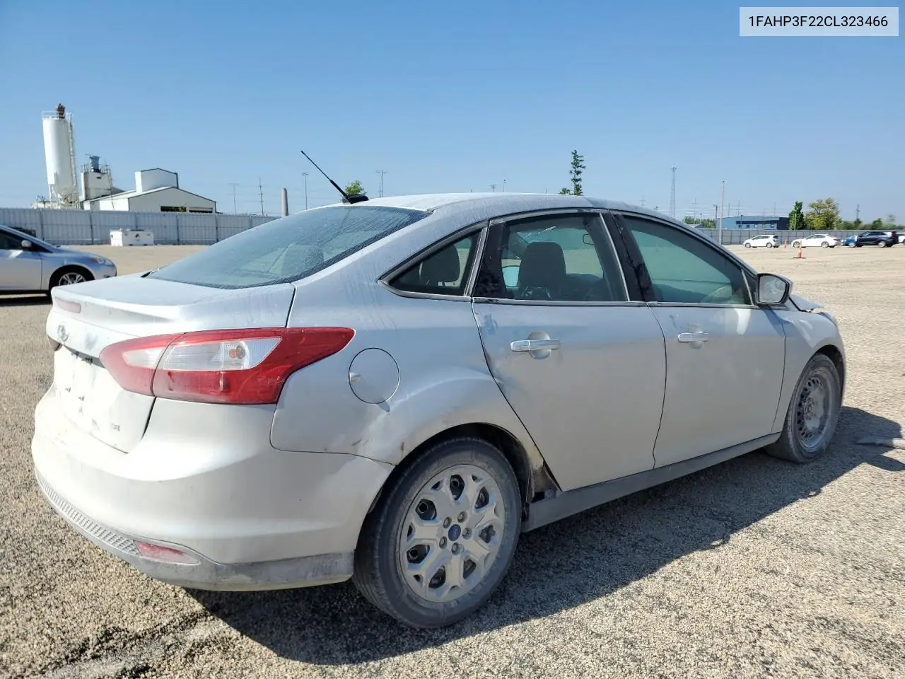2012 Ford Focus Se VIN: 1FAHP3F22CL323466 Lot: 57051925