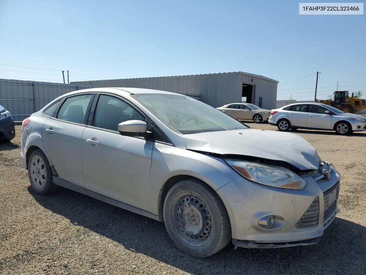 2012 Ford Focus Se VIN: 1FAHP3F22CL323466 Lot: 57051925