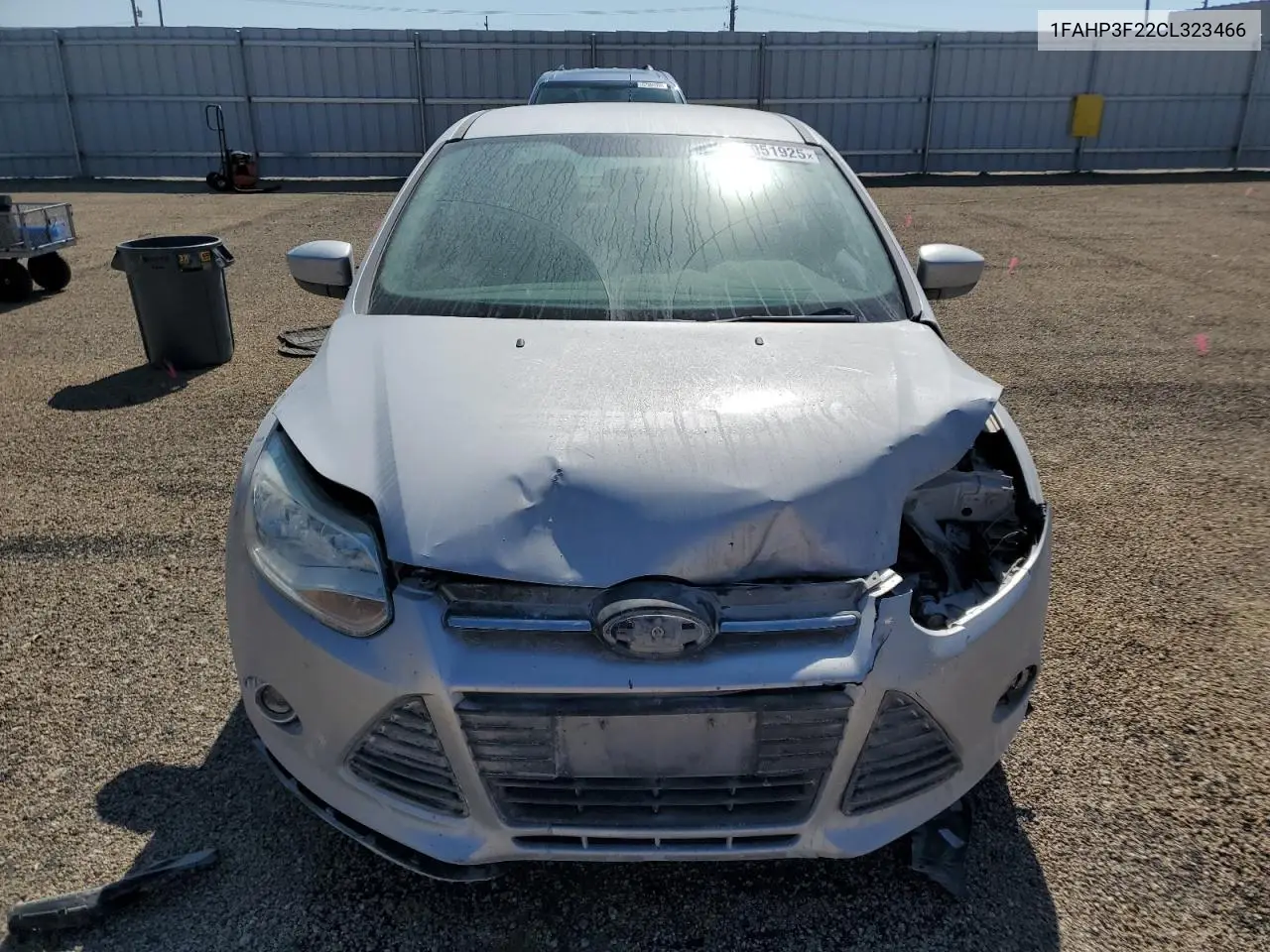 2012 Ford Focus Se VIN: 1FAHP3F22CL323466 Lot: 57051925