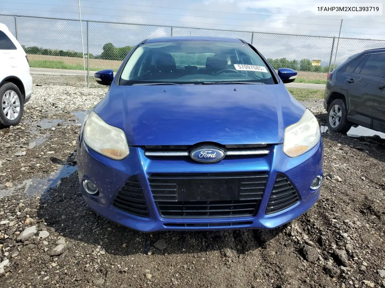 2012 Ford Focus Sel VIN: 1FAHP3M2XCL393719 Lot: 57097685
