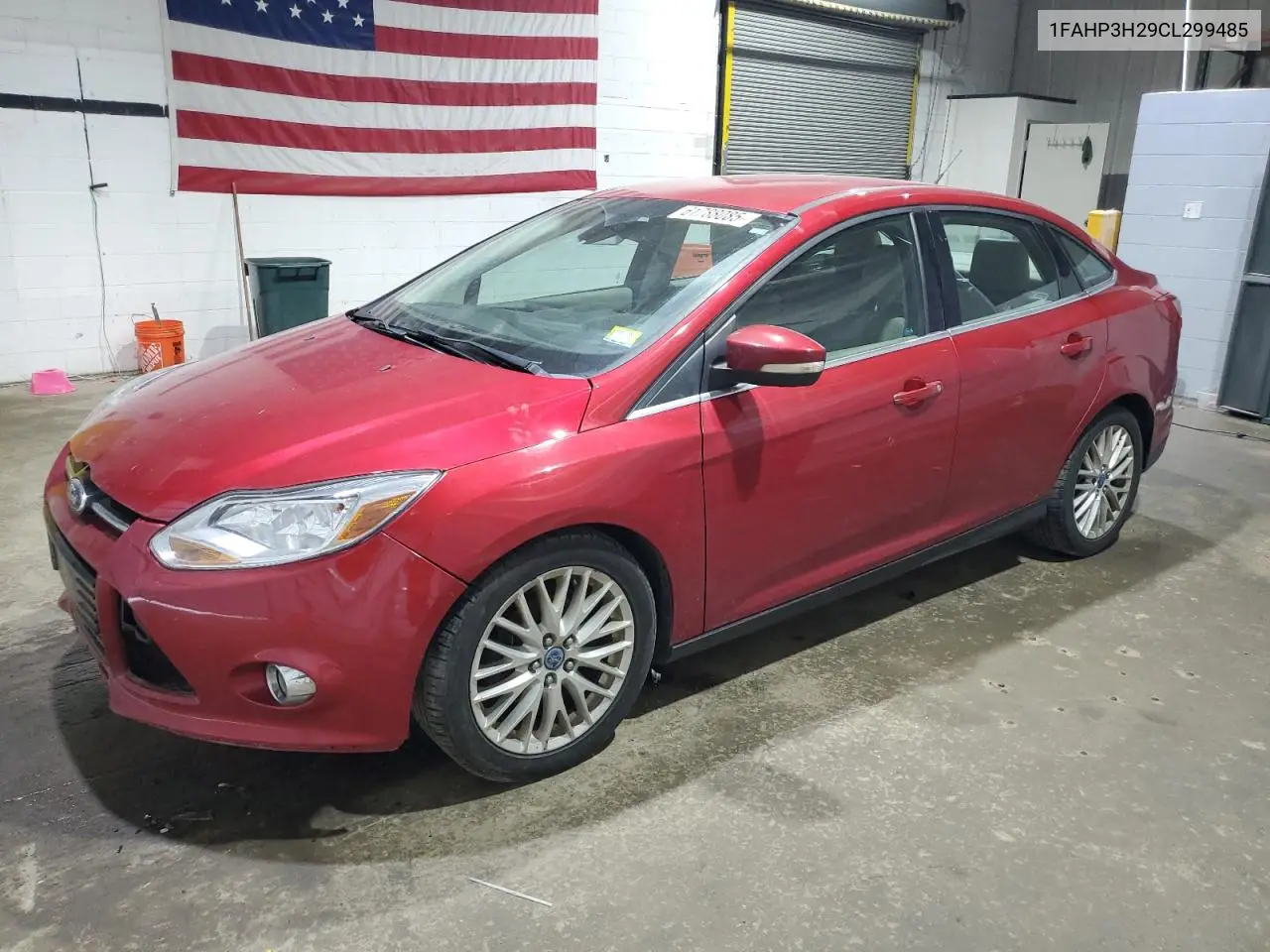 2012 Ford Focus Sel VIN: 1FAHP3H29CL299485 Lot: 61788085