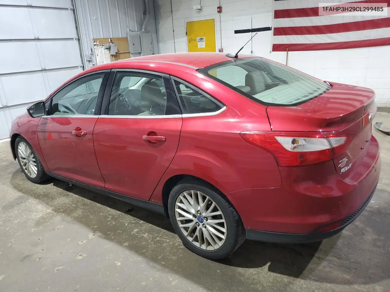 2012 Ford Focus Sel VIN: 1FAHP3H29CL299485 Lot: 61788085