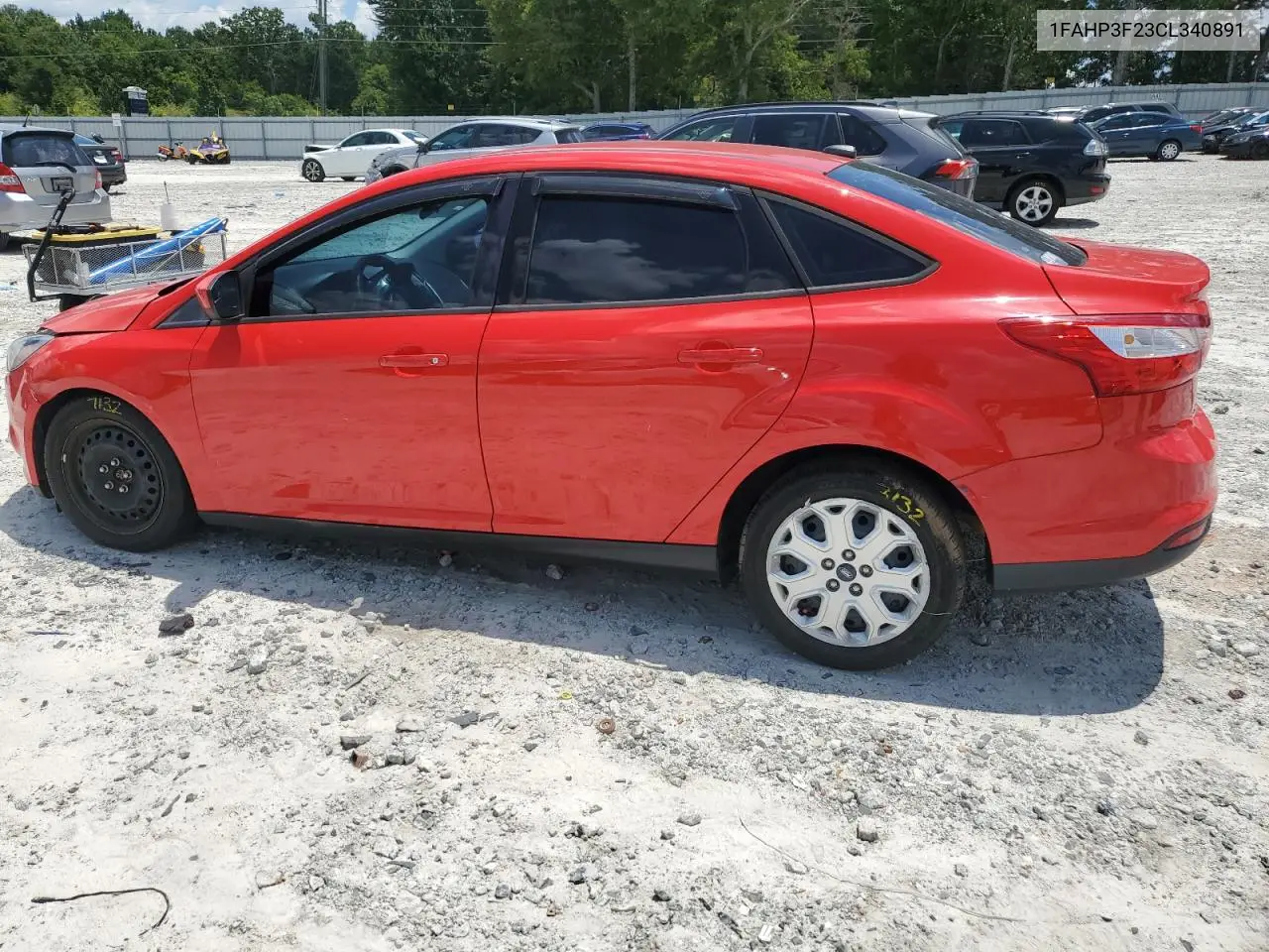 2012 Ford Focus Se VIN: 1FAHP3F23CL340891 Lot: 61818875