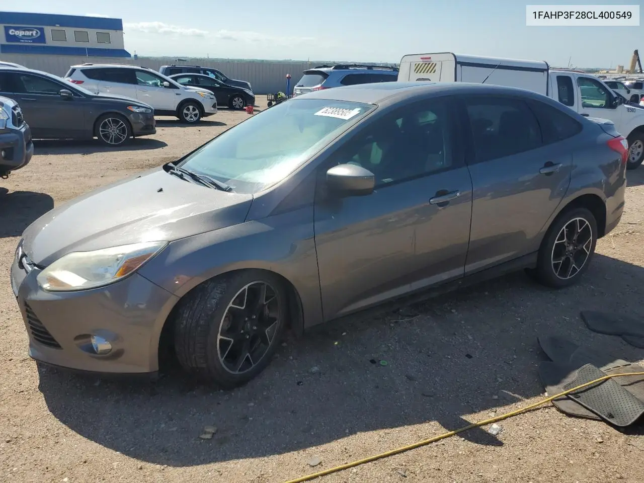 2012 Ford Focus Se VIN: 1FAHP3F28CL400549 Lot: 62389505