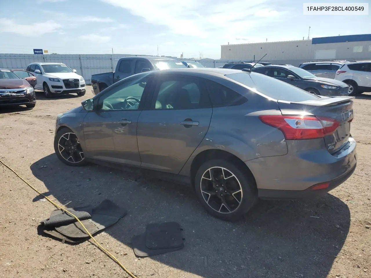 2012 Ford Focus Se VIN: 1FAHP3F28CL400549 Lot: 62389505