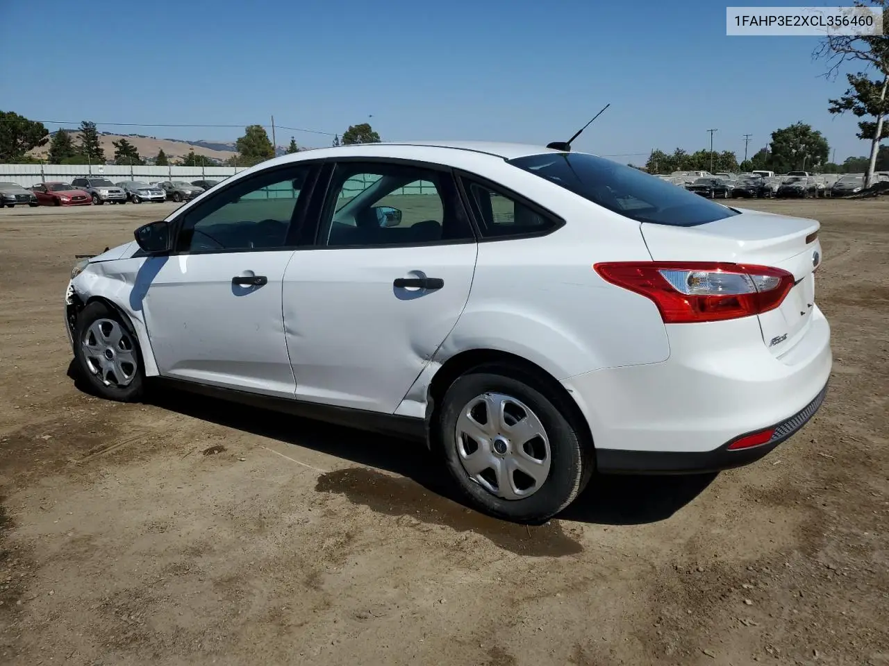 2012 Ford Focus S VIN: 1FAHP3E2XCL356460 Lot: 62527385