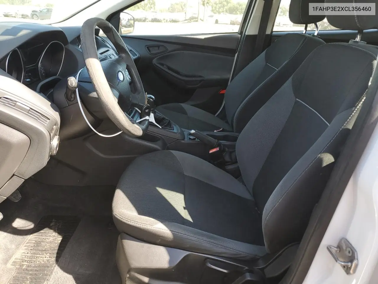 2012 Ford Focus S VIN: 1FAHP3E2XCL356460 Lot: 62527385