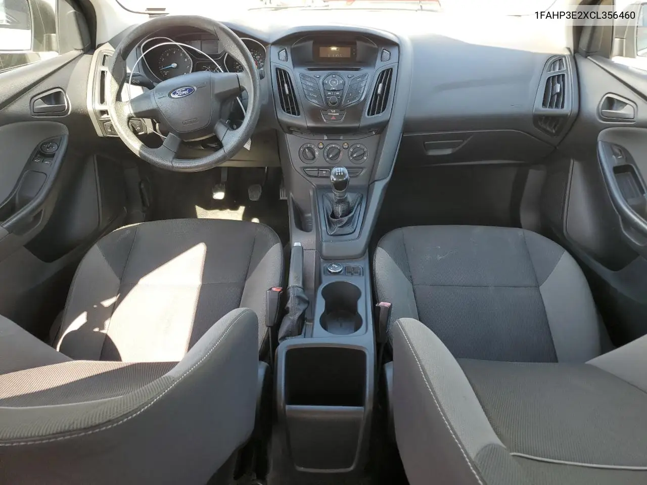 2012 Ford Focus S VIN: 1FAHP3E2XCL356460 Lot: 62527385