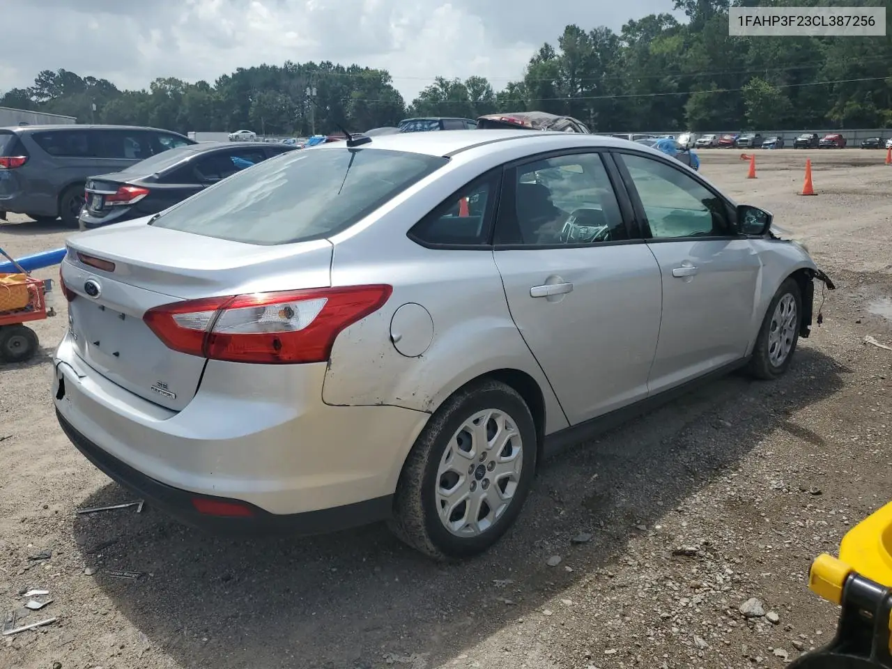 2012 Ford Focus Se VIN: 1FAHP3F23CL387256 Lot: 62645865