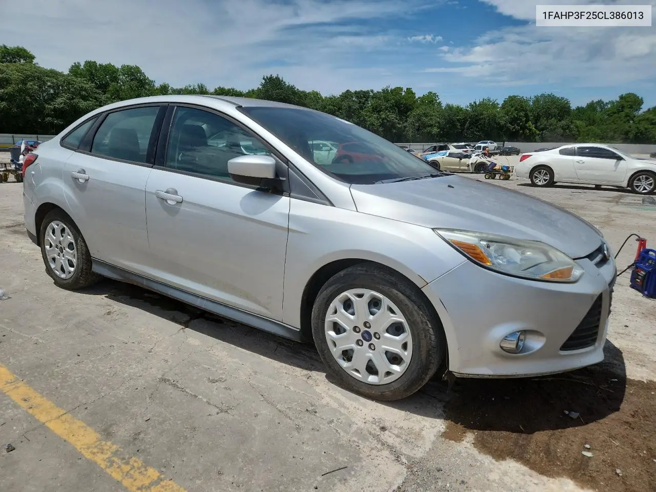 2012 Ford Focus Se VIN: 1FAHP3F25CL386013 Lot: 62707885