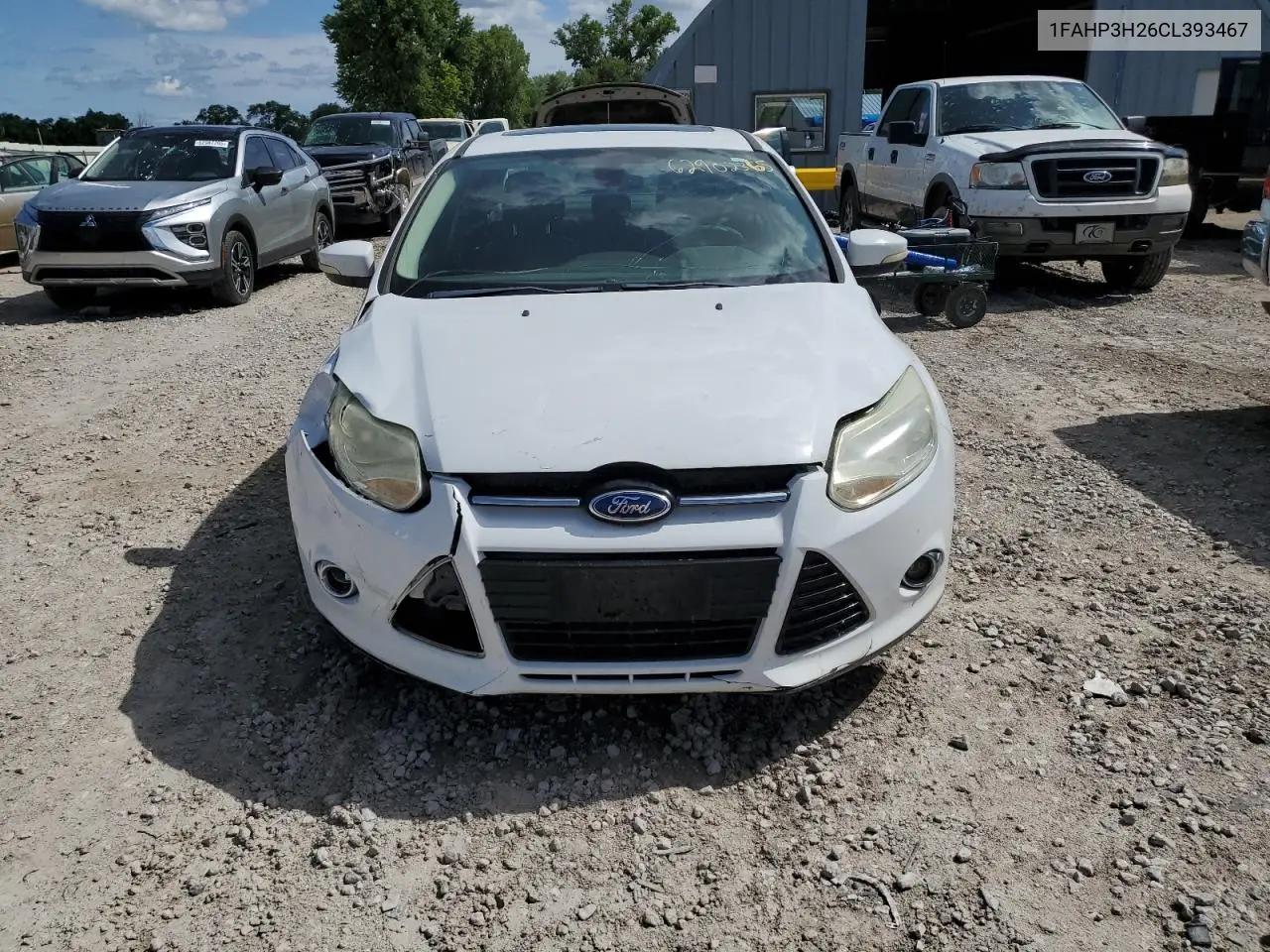 2012 Ford Focus Sel VIN: 1FAHP3H26CL393467 Lot: 62902365