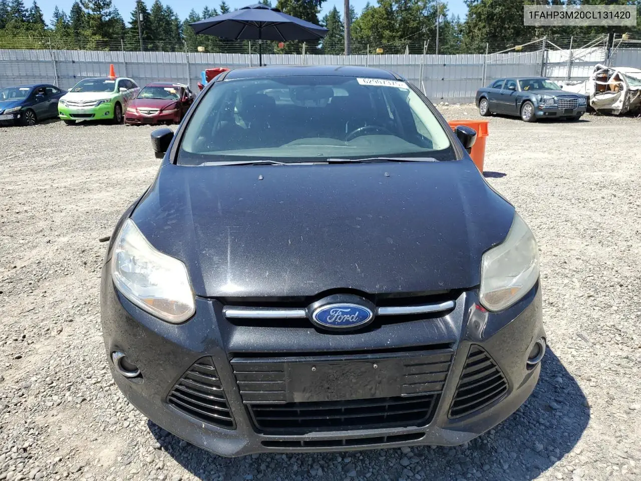 2012 Ford Focus Sel VIN: 1FAHP3M20CL131420 Lot: 62907375