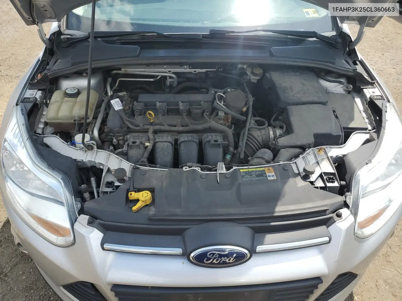 2012 Ford Focus Se VIN: 1FAHP3K25CL360663 Lot: 62920815