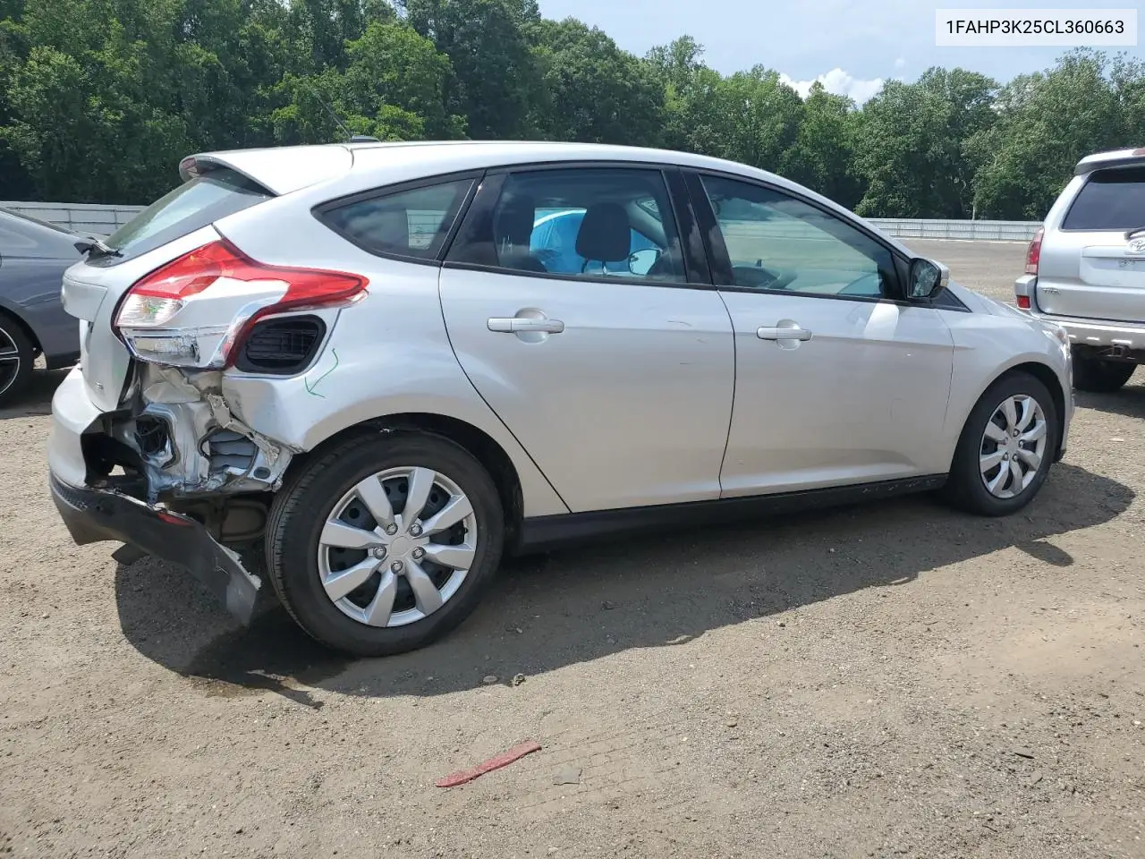 2012 Ford Focus Se VIN: 1FAHP3K25CL360663 Lot: 62920815