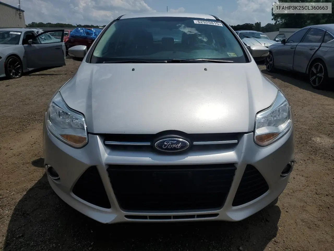 2012 Ford Focus Se VIN: 1FAHP3K25CL360663 Lot: 62920815